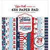 Echo Park - Stars And Stripes Forever Collection - 6 x 6 Paper Pad