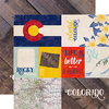 Echo Park - Stateside Collection - 12 x 12 Double Sided Paper - Colorado
