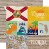 Echo Park - Stateside Collection - 12 x 12 Double Sided Paper - Florida