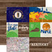 Echo Park - Stateside Collection - 12 x 12 Double Sided Paper - Kentucky