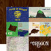Echo Park - Stateside Collection - 12 x 12 Double Sided Paper - Oregon