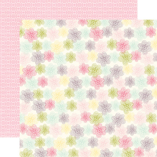 Echo Park - Springtime Collection - 12 x 12 Double Sided Paper - Fresh Flowers