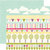 Echo Park - Springtime Collection - 12 x 12 Double Sided Paper - Spring Border Strips, CLEARANCE