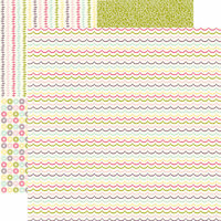 Echo Park - Springtime Collection - 12 x 12 Double Sided Paper - Whimsy Scallops