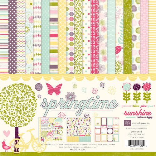 Echo Park - Springtime Collection - 12 x 12 Collection Kit