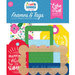 Echo Park - I Love Summer Collection - Ephemera - Frames and Tags