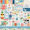 Echo Park - Summertime Collection - 12 x 12 Cardstock Stickers - Element