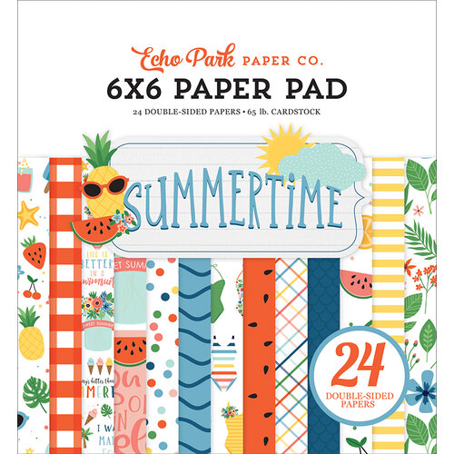 Echo Park - Summertime Collection - 6 x 6 Paper Pad
