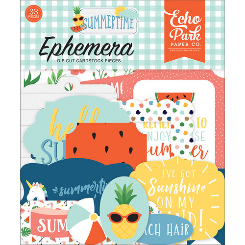 Echo Park - Summertime Collection - Ephemera