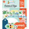 Echo Park - Summertime Collection - Ephemera - Frames and Tags
