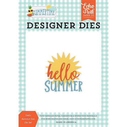 Echo Park - Summertime Collection - Designer Dies - Hello Summer Sun