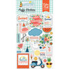 Echo Park - Summertime Collection - Puffy Stickers