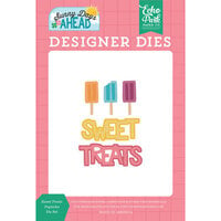 Echo Park - Sunny Days Ahead Collection - Designer Dies - Sweet Treats Popsicles