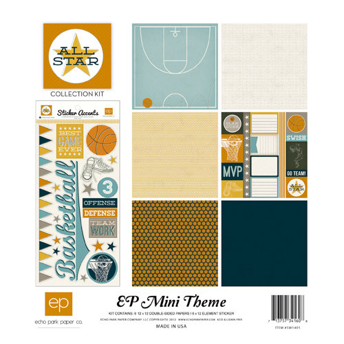 Echo Park - All Star Collection - 12 x 12 Collection Kit