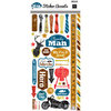 Echo Park - Family Man Collection - Cardstock Stickers