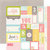 Echo Park - Dearest Collection - 12 x 12 Double Sided Paper - Journaling Cards