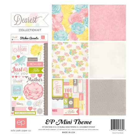 Echo Park - Dearest Collection - 12 x 12 Collection Kit