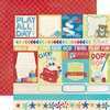 Echo Park - Toy Box Collection - 12 x 12 Double Sided Paper - Jump