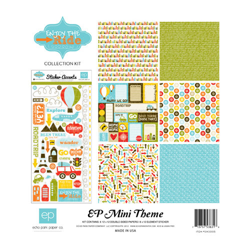Echo Park - Enjoy the Ride Collection - 12 x 12 Collection Kit