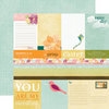 Echo Park - Hello, Spring Collection - 12 x 12 Double Sided Paper - Journaling