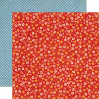Echo Park - Grandma's Kitchen Collection - 12 x 12 Double Sided Paper - Grandma's Floral