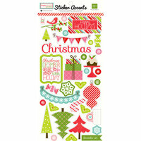 Echo Park - Happy Holidays Collection - Cardstock Stickers