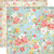Echo Park - Sisters Collection - 12 x 12 Double Sided Paper - Sisters Floral