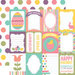Echo Park - Easter Collection - 12 x 12 Double Sided Paper - Journaling