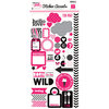 Echo Park - Pretty in Pink Collection - Cardstock Stickers