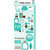 Echo Park - Totally Teal Collection - Cardstock Stickers