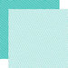 Echo Park - Totally Teal Collection - 12 x 12 Double Sided Paper - Totally Teal