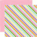 Echo Park - Hippity Hoppity Collection - 12 x 12 Double Sided Paper - Stripe