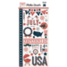 Echo Park - Independence Day Collection - Cardstock Stickers