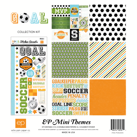 Echo Park - Goal Collection - 12 x 12 Goal Collection Kit