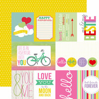 Echo Park - Best Friends Forever Collection - 12 x 12 Double Sided Paper - Journaling