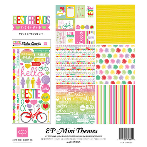 Echo Park - Best Friends Forever Collection - 12 x 12 Collection Kit