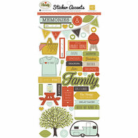 Echo Park - Family Reunion Collection - Cardstock Stickers