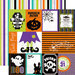 Echo Park - Ghost Town Collection - Halloween - 12 x 12 Double Sided Paper - Journaling