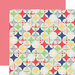 Echo Park - Handmade Collection - 12 x 12 Double Sided Paper - Quilt