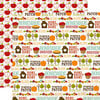 Echo Park - I Heart Fall Collection - 12 x 12 Double Sided Paper - Words