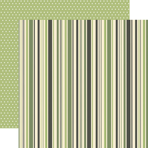 Echo Park - Lucky You Collection - 12 x 12 Double Sided Paper - Stripes