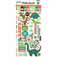 Echo Park - Dinosaur Adventure Collection - Cardstock Stickers