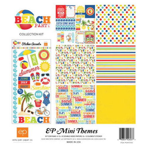 Echo Park - Beach Party Collection - 12 x 12 Collection Kit