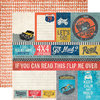 Echo Park - Off Road Collection - 12 x 12 Double Sided Paper - Journaling Cards