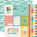 Echo Park - A Fair To Remember Collection - 12 x 12 Double Sided Paper - Cards and Borders