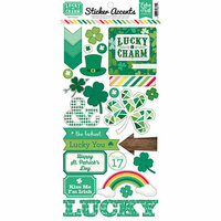 Echo Park - Lucky Charm Collection - Cardstock Stickers