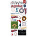 Echo Park - Baseball Collection - Cardstock Stickers