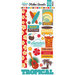 Echo Park - Island Paradise Collection - Cardstock Stickers
