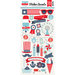 Echo Park - Sweet Liberty Collection - Cardstock Stickers