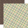 Echo Park - Summer Camp Collection - 12 x 12 Double Sided Paper - Plaid